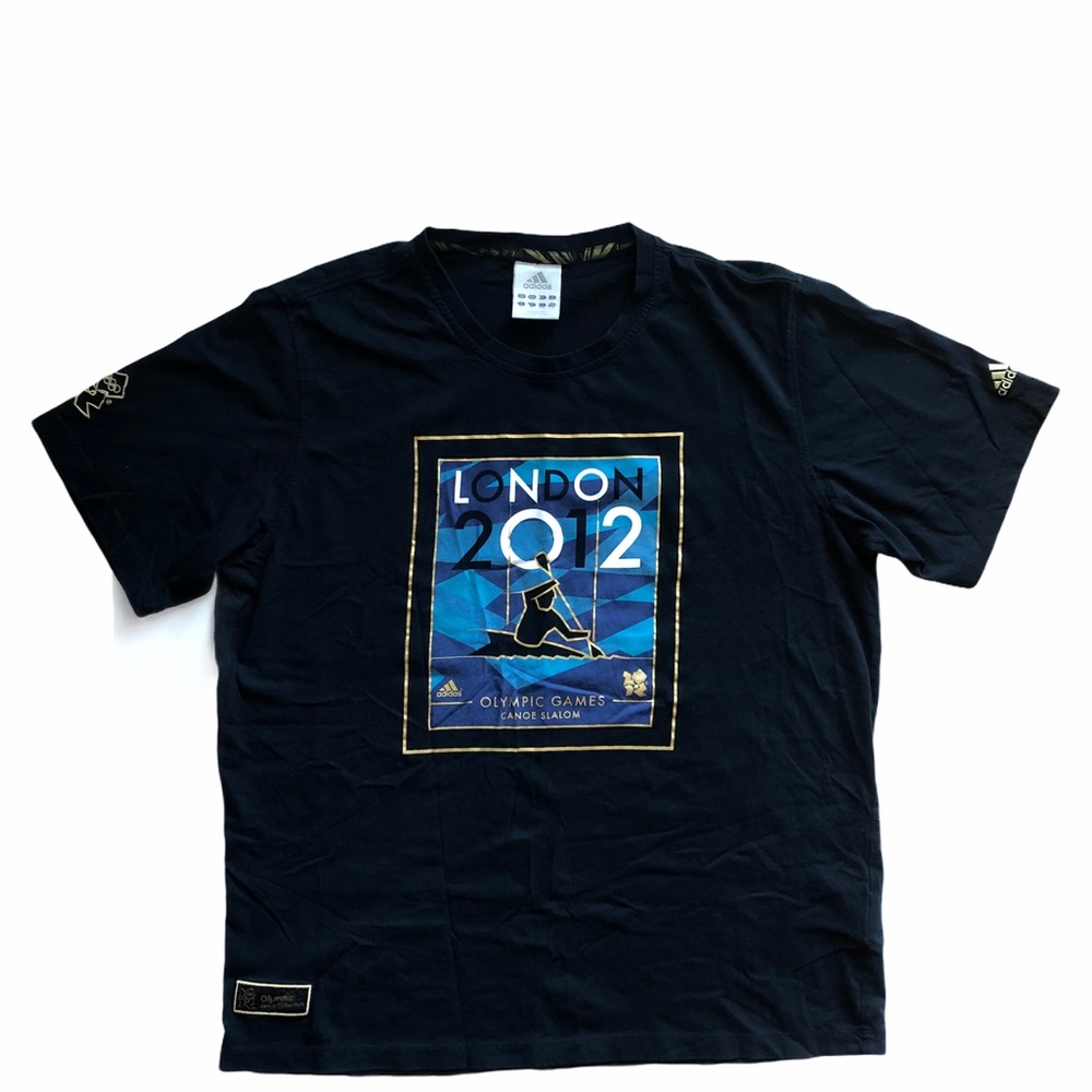 Adidas London 2012 Olympic Games Canoe Tee Shirt